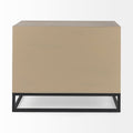 Genevieve I Light Brown 3 Drawer Accent Cabinet | Calgary's Furniture Store | Calgary Cabinets