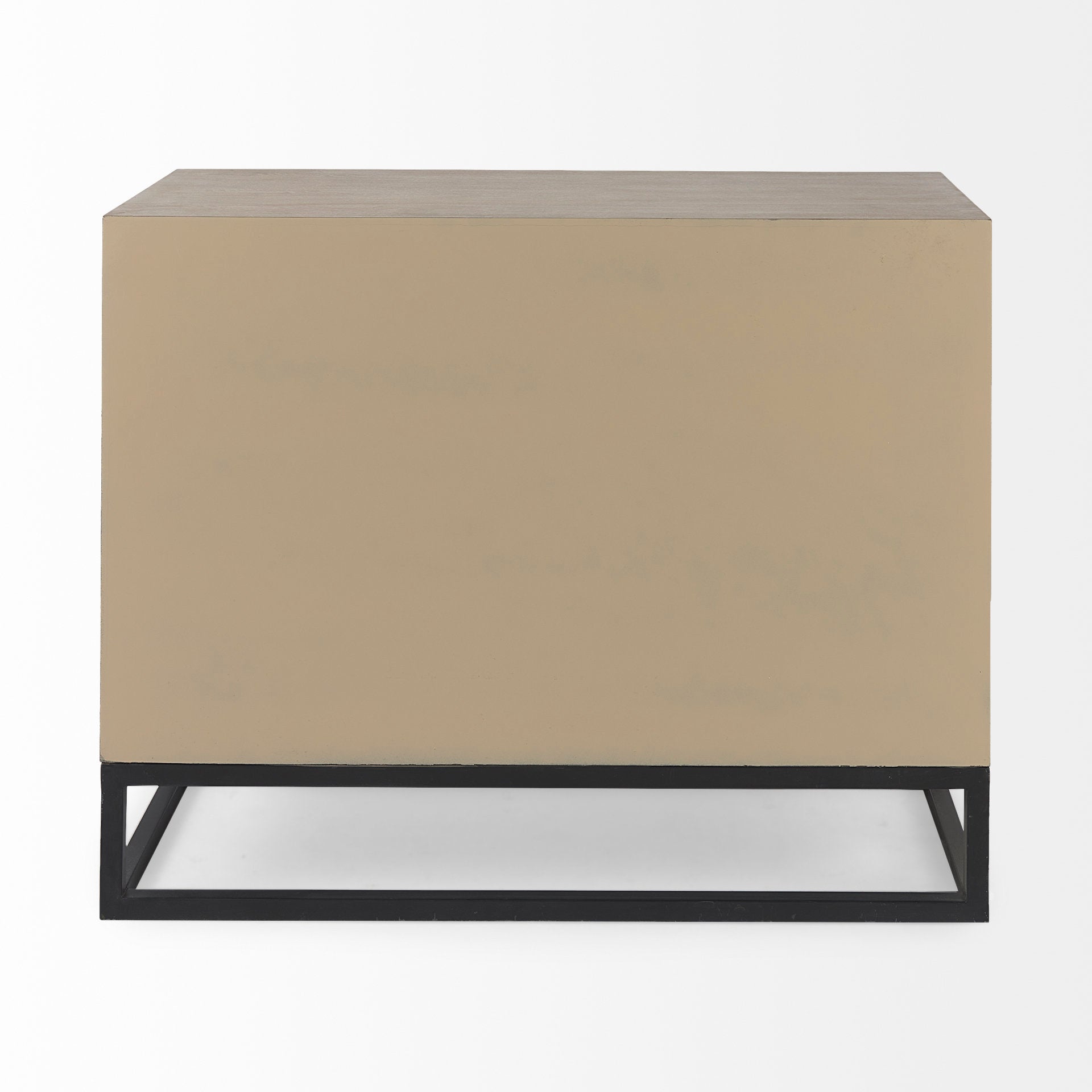 Genevieve I Light Brown 3 Drawer Accent Cabinet | Calgary's Furniture Store | Calgary Cabinets