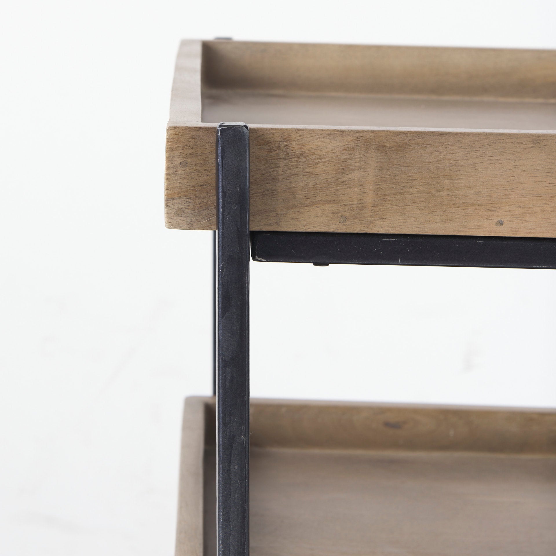 Trey Side Table - Medium Brown | Calgary Furniture Store