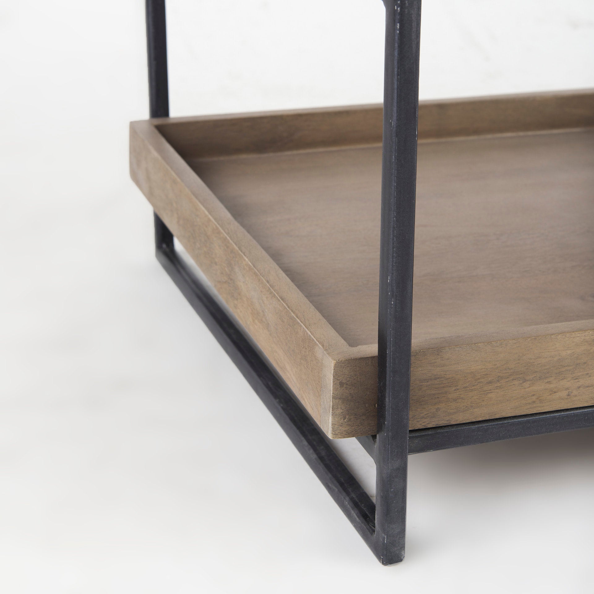 Trey Side Table - Medium Brown | Calgary Furniture Store