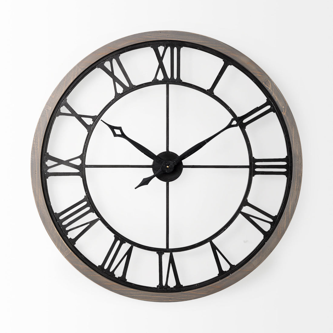 Mething Gray Wall Clock | Calgary Furniture Store