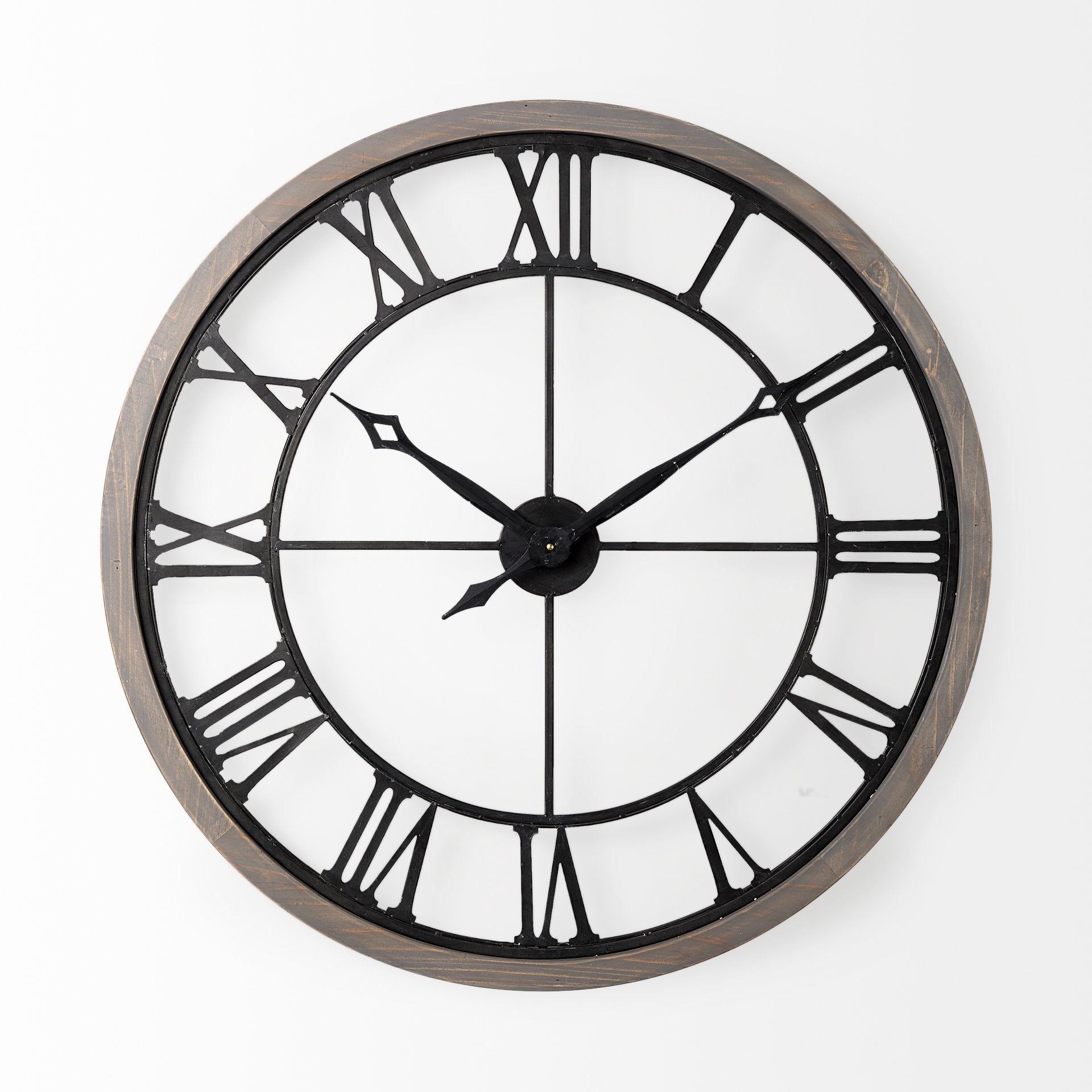 Mething Gray Wall Clock | Calgary Furniture Store