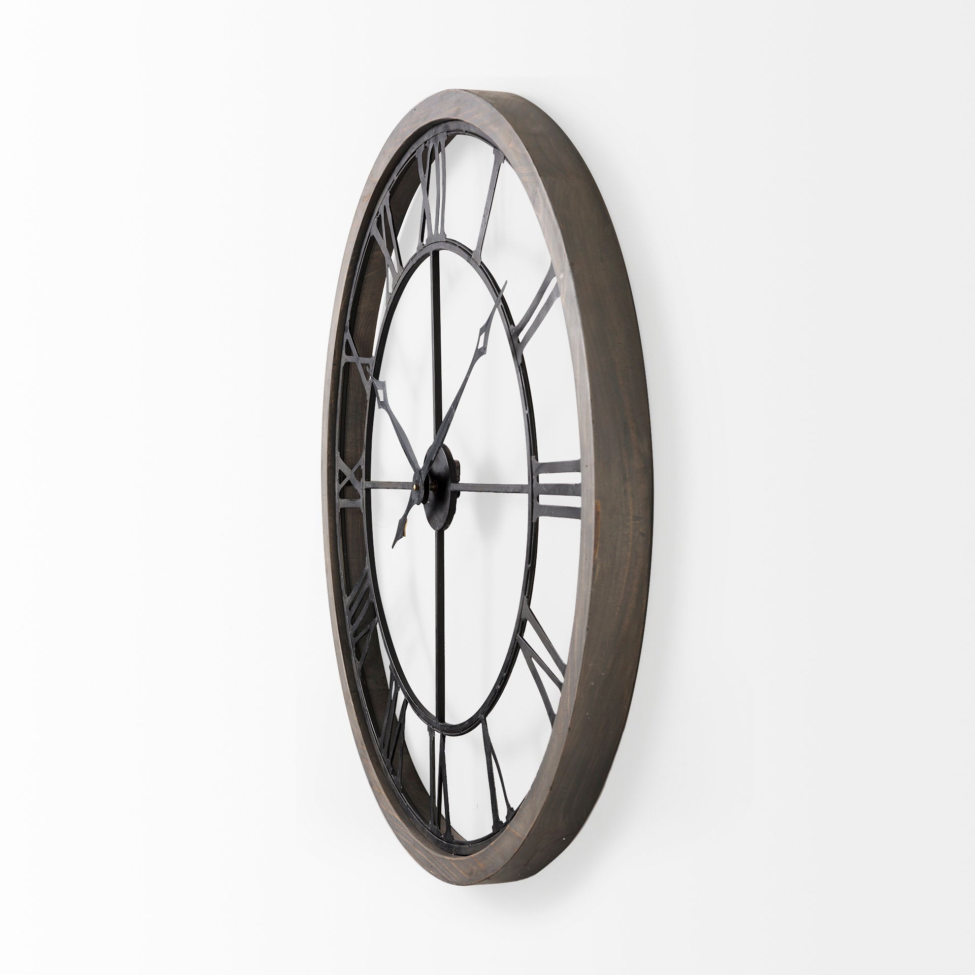 Mething Gray Wall Clock - Showhome Furniture