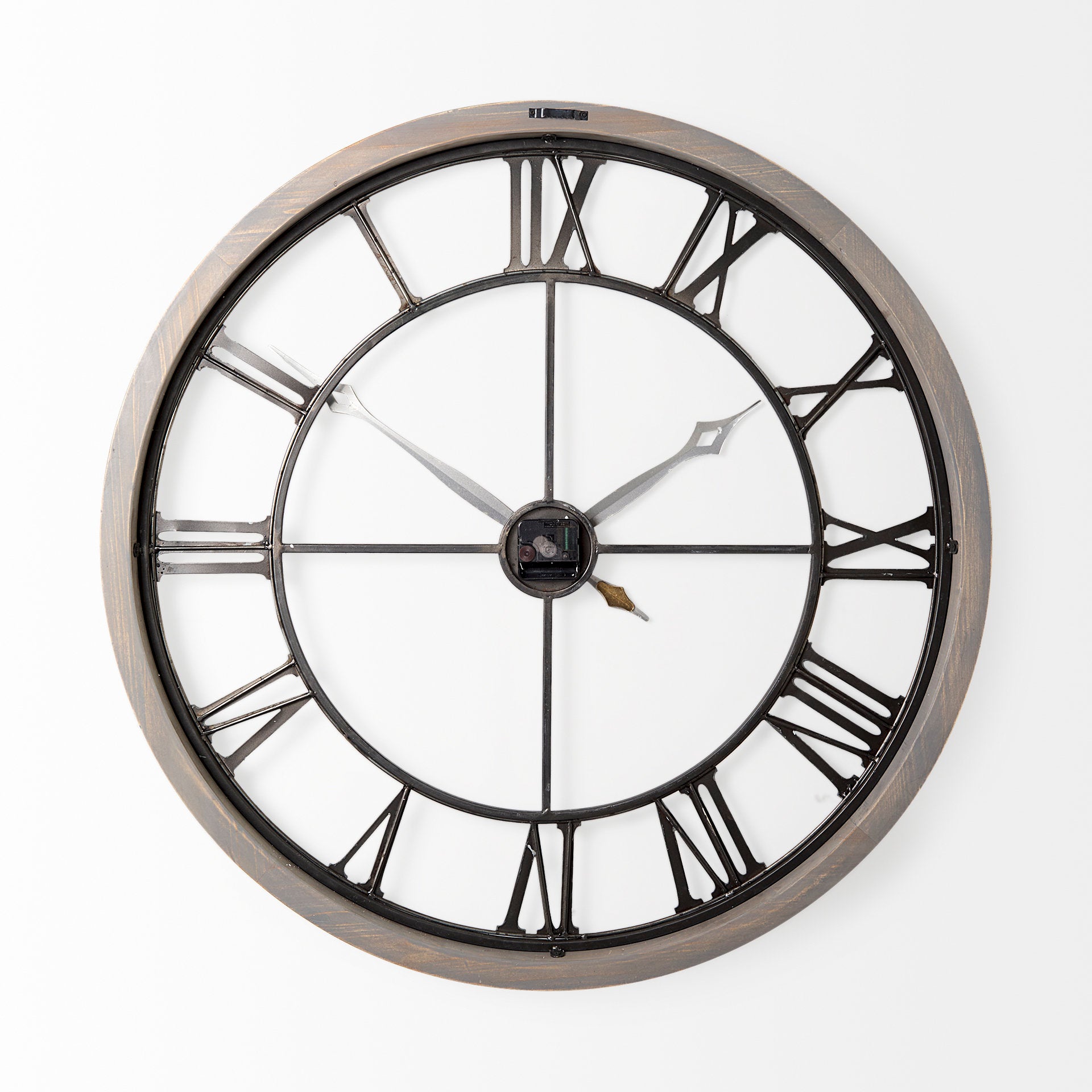 Mething Gray Wall Clock - Showhome Furniture