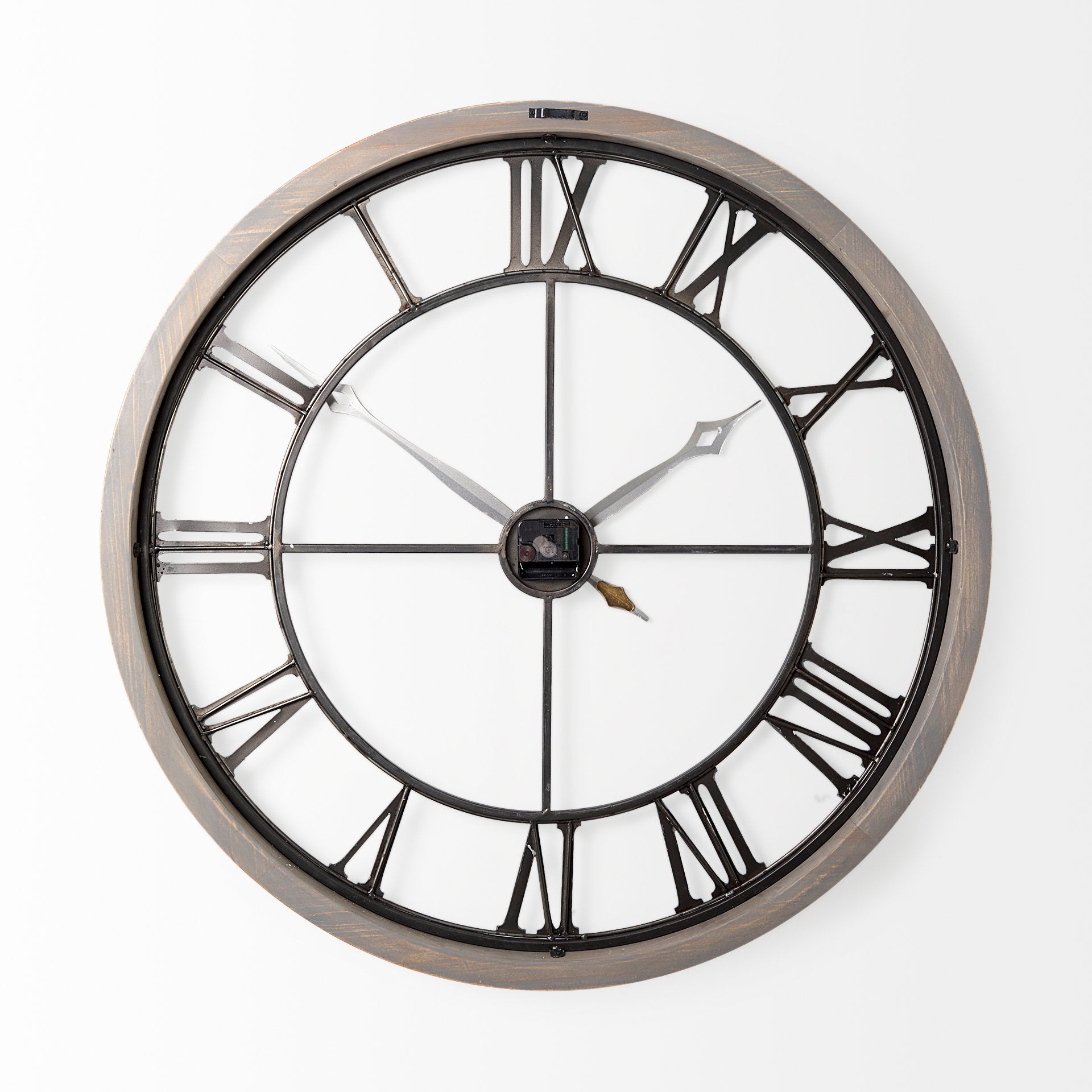 Mething Gray Wall Clock | Calgary Furniture Store
