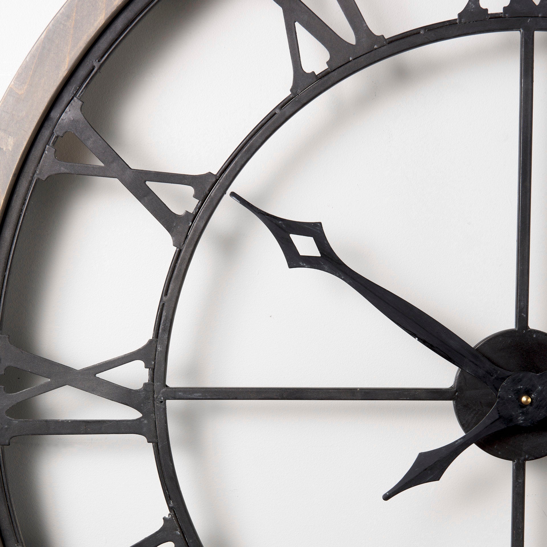 Mething Gray Wall Clock | Calgary Furniture Store