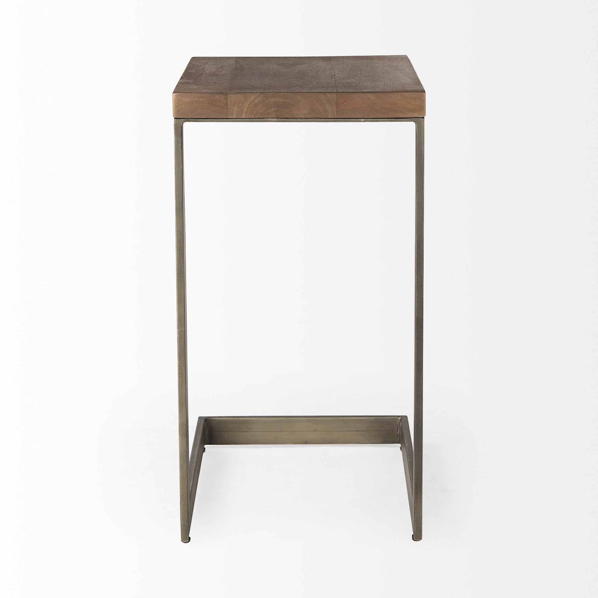 Faye Medium Brown Side Table | Calgary Furniture Store