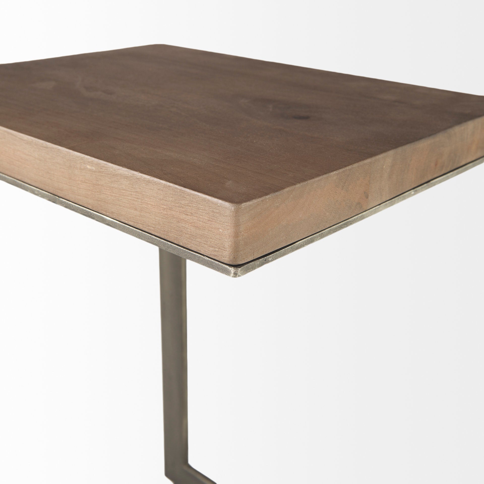 Faye Medium Brown Side Table | Calgary Furniture Store