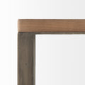 Faye Medium Brown Side Table | Calgary Furniture Store