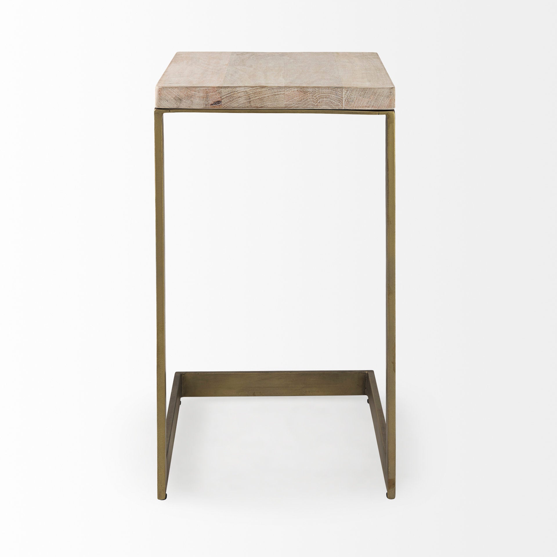 Faye Light Brown Side Table | Calgary Furniture Store