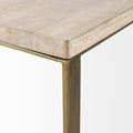 Faye Light Brown Side Table | Calgary Furniture Store