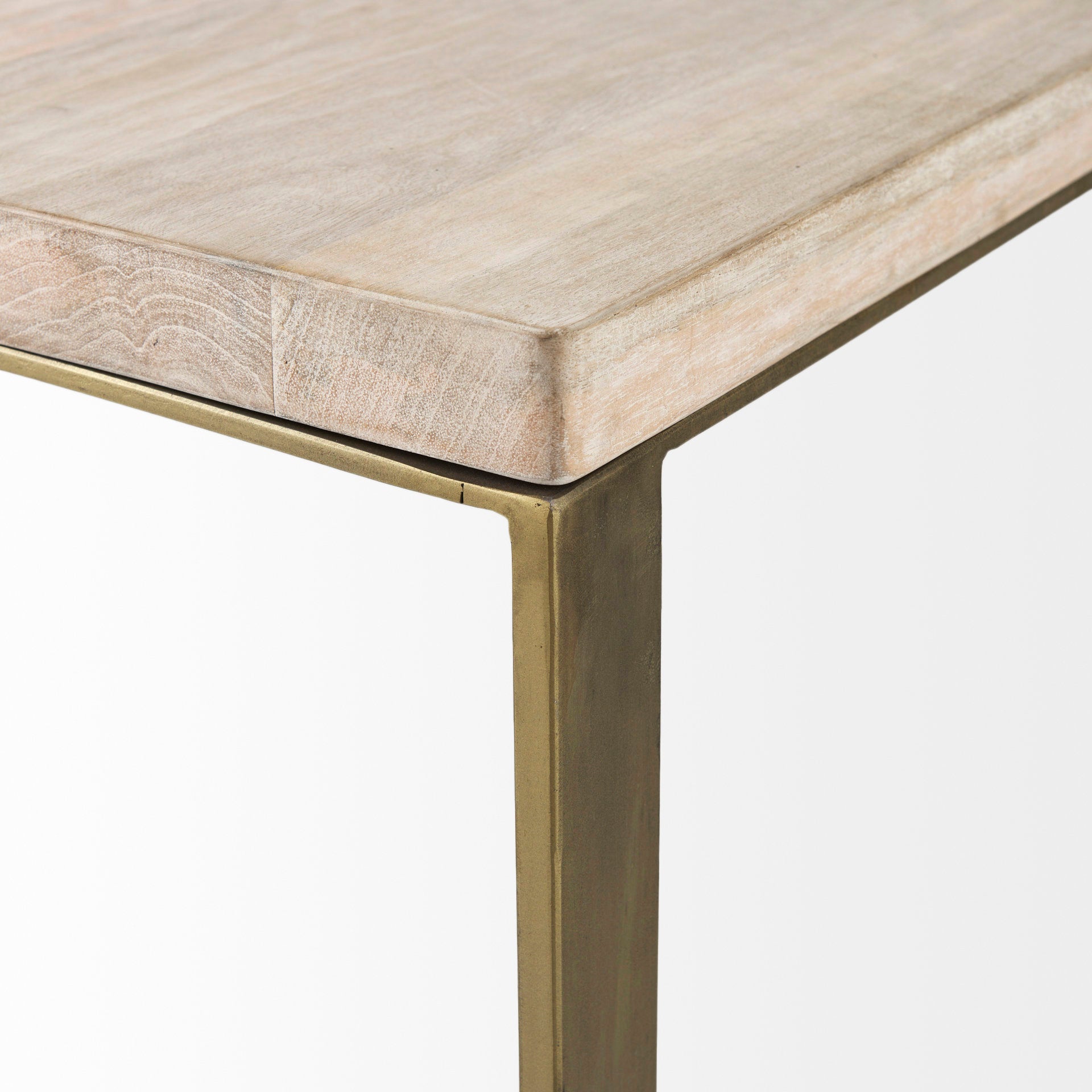 Faye Light Brown Side Table | Calgary Furniture Store