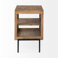 Arelius Side Table - Light Brown | Calgary Furniture Store