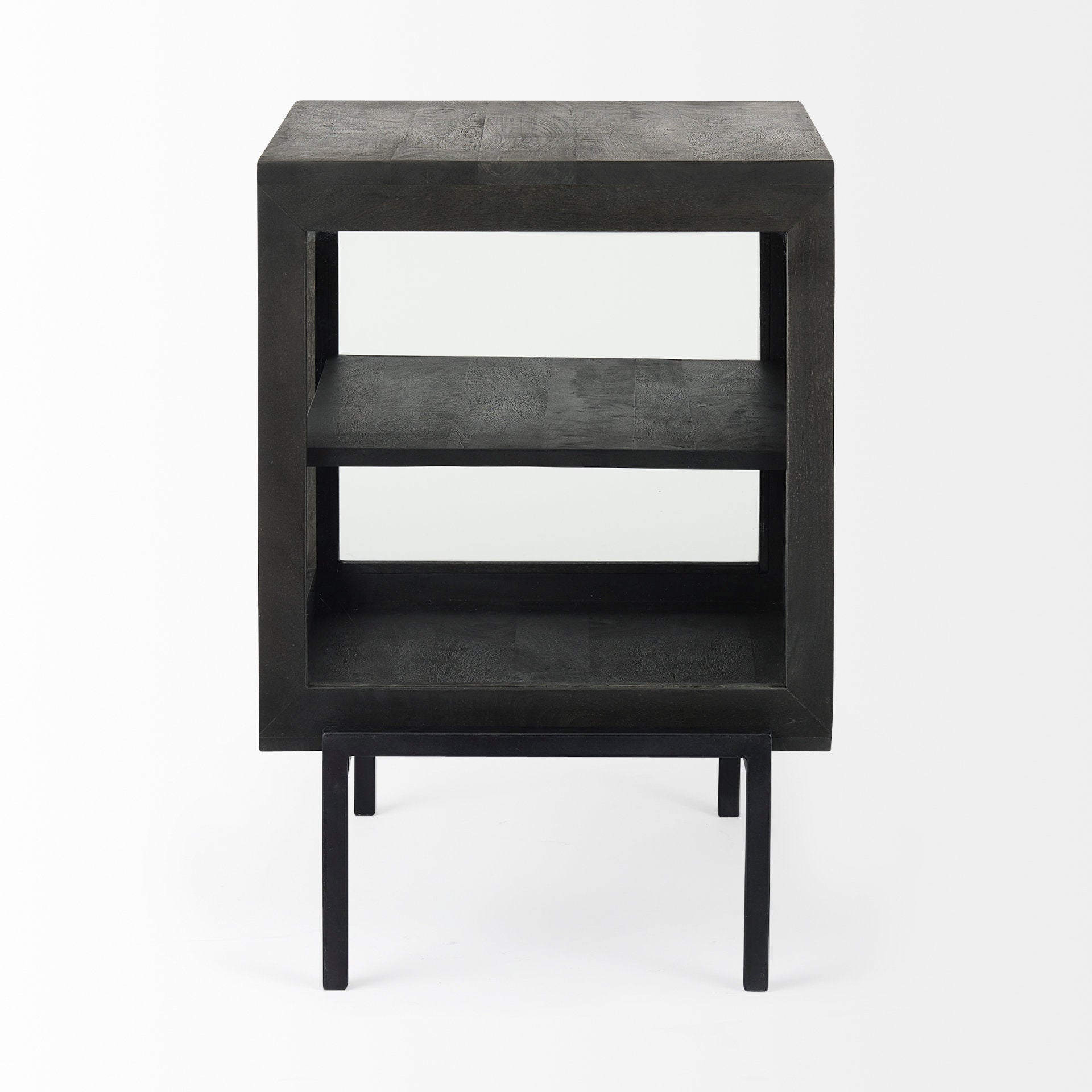 Arelius Side Table - Dark Brown | Calgary Furniture Store