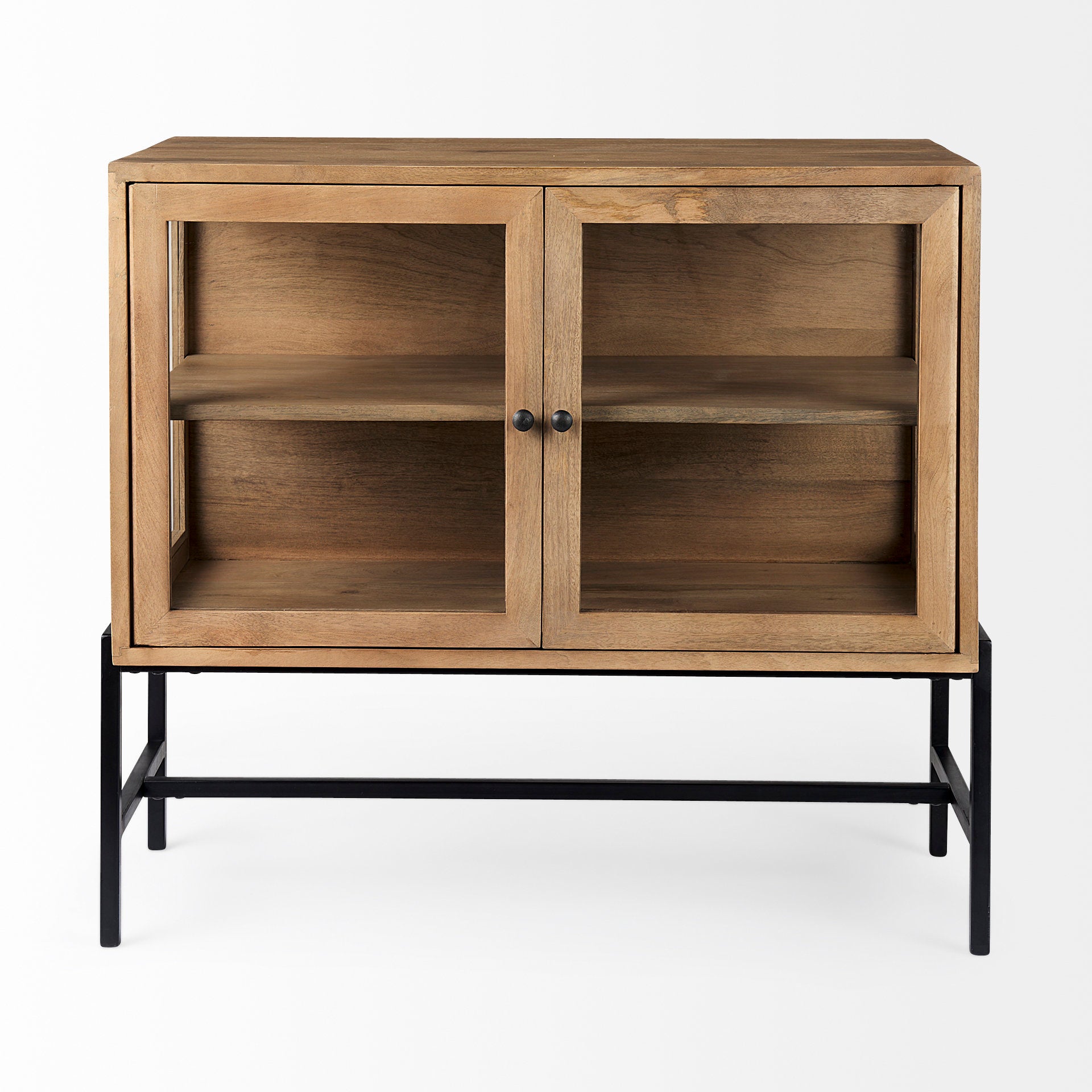 Arelius Golden Accent Cabinet | Calgary Furniture Store