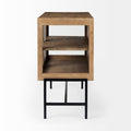 Arelius Golden Accent Cabinet | Calgary Furniture Store