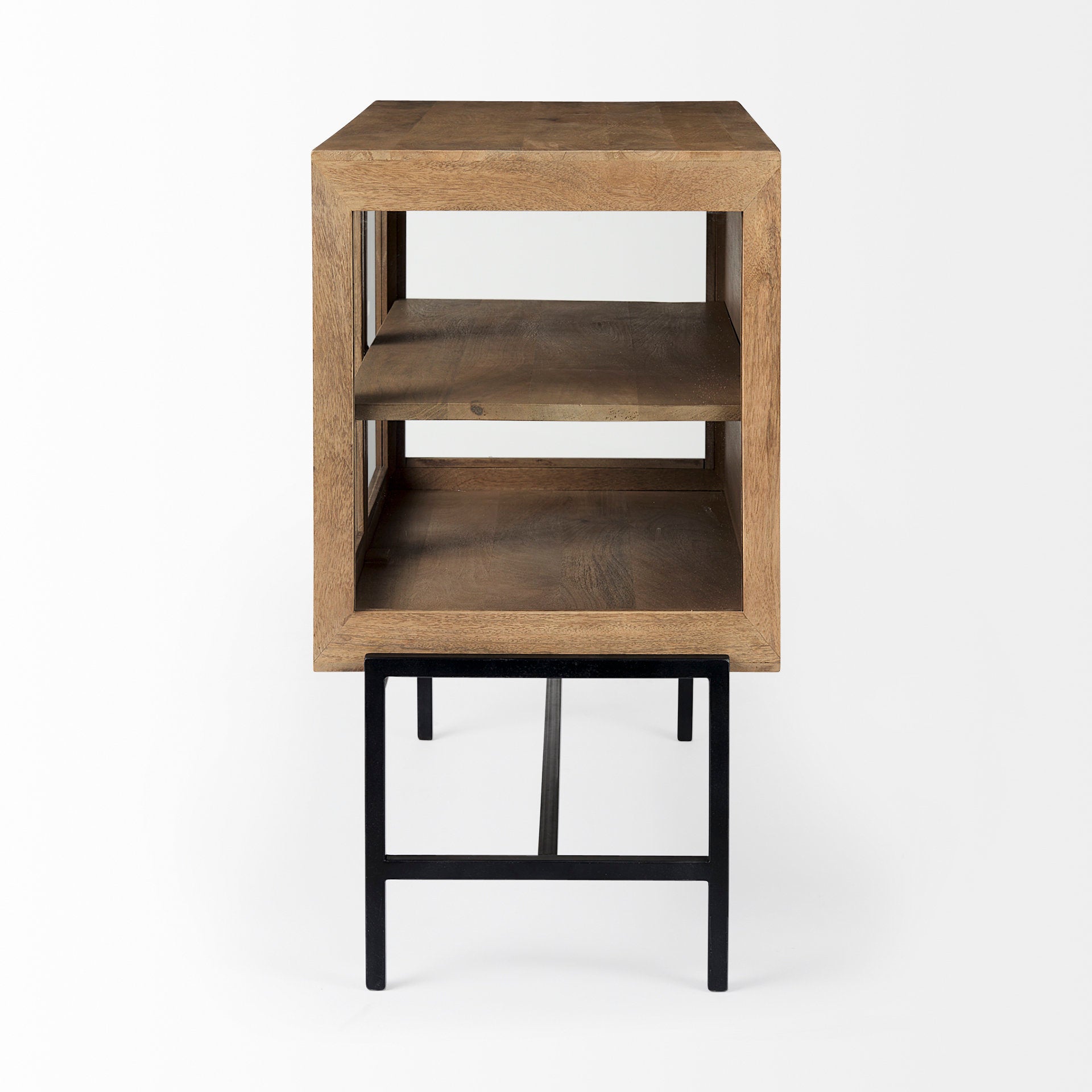Arelius Golden Accent Cabinet | Calgary Furniture Store