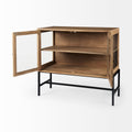 Arelius Golden Accent Cabinet | Calgary Furniture Store
