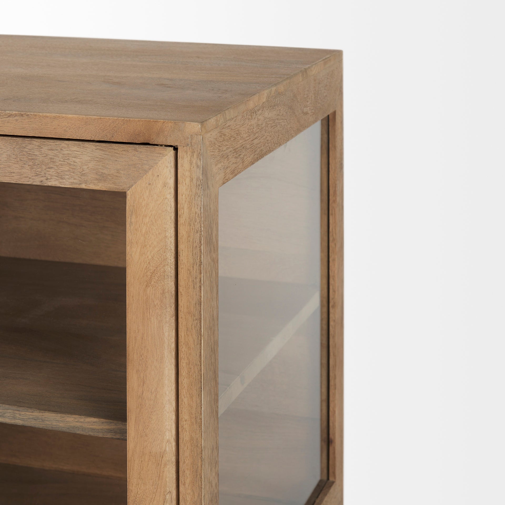 Arelius Golden Accent Cabinet | Calgary Furniture Store