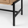 Arelius Golden Accent Cabinet | Calgary Furniture Store