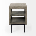 Arelius Side Table - Gray | Calgary Furniture Store
