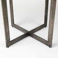 Faye Medium Brown Round Dining Table | Calgary Furniture Store