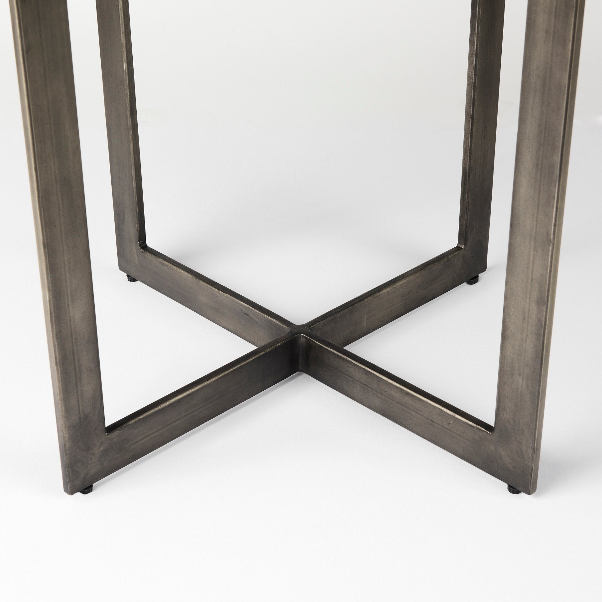 Faye Medium Brown Round Dining Table | Calgary Furniture Store