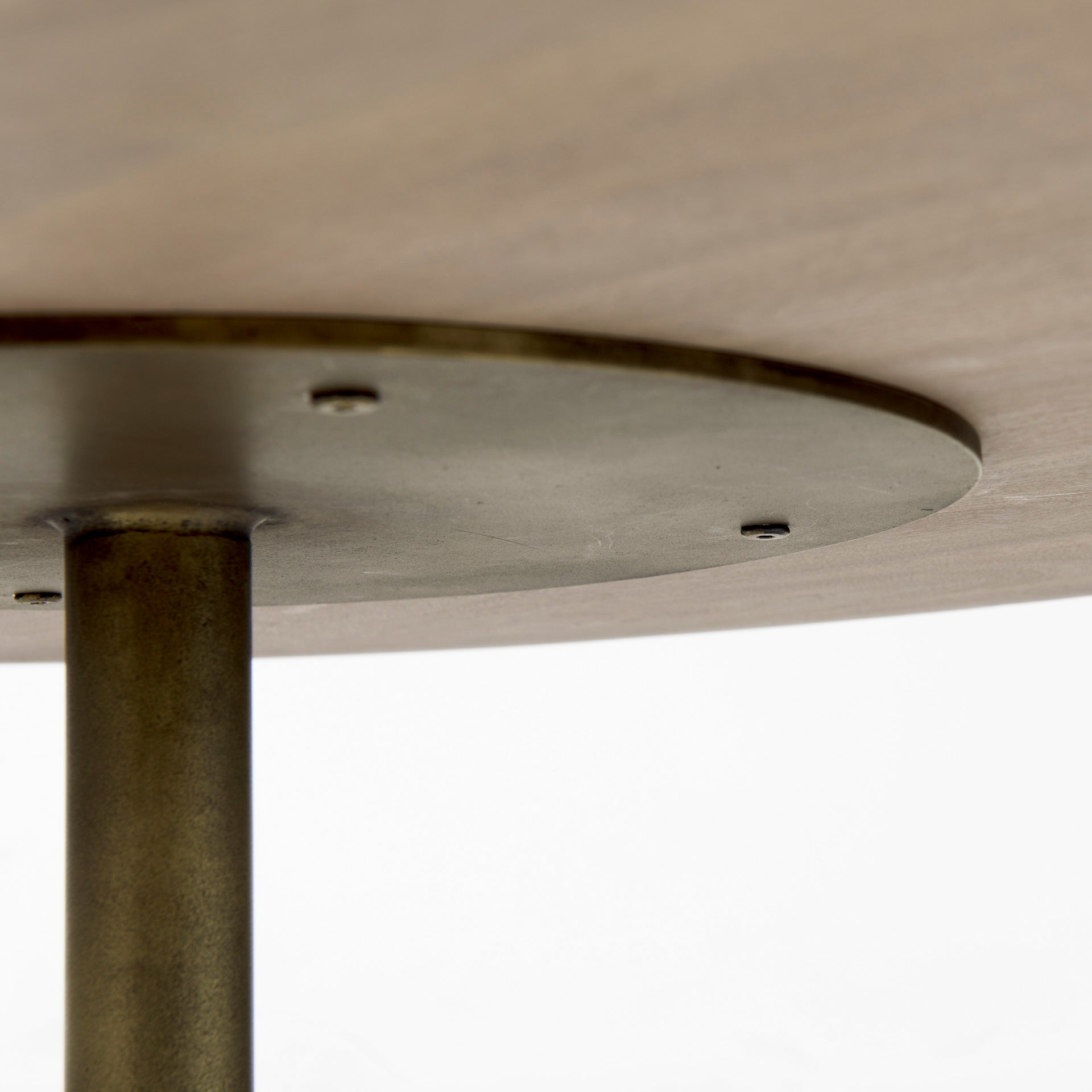 Maxwell Round Coffee Table - Light Brown | Calgary Furniture Store