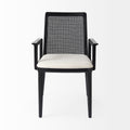 Clara Black Dining Armchair | Calgary Furniture Store