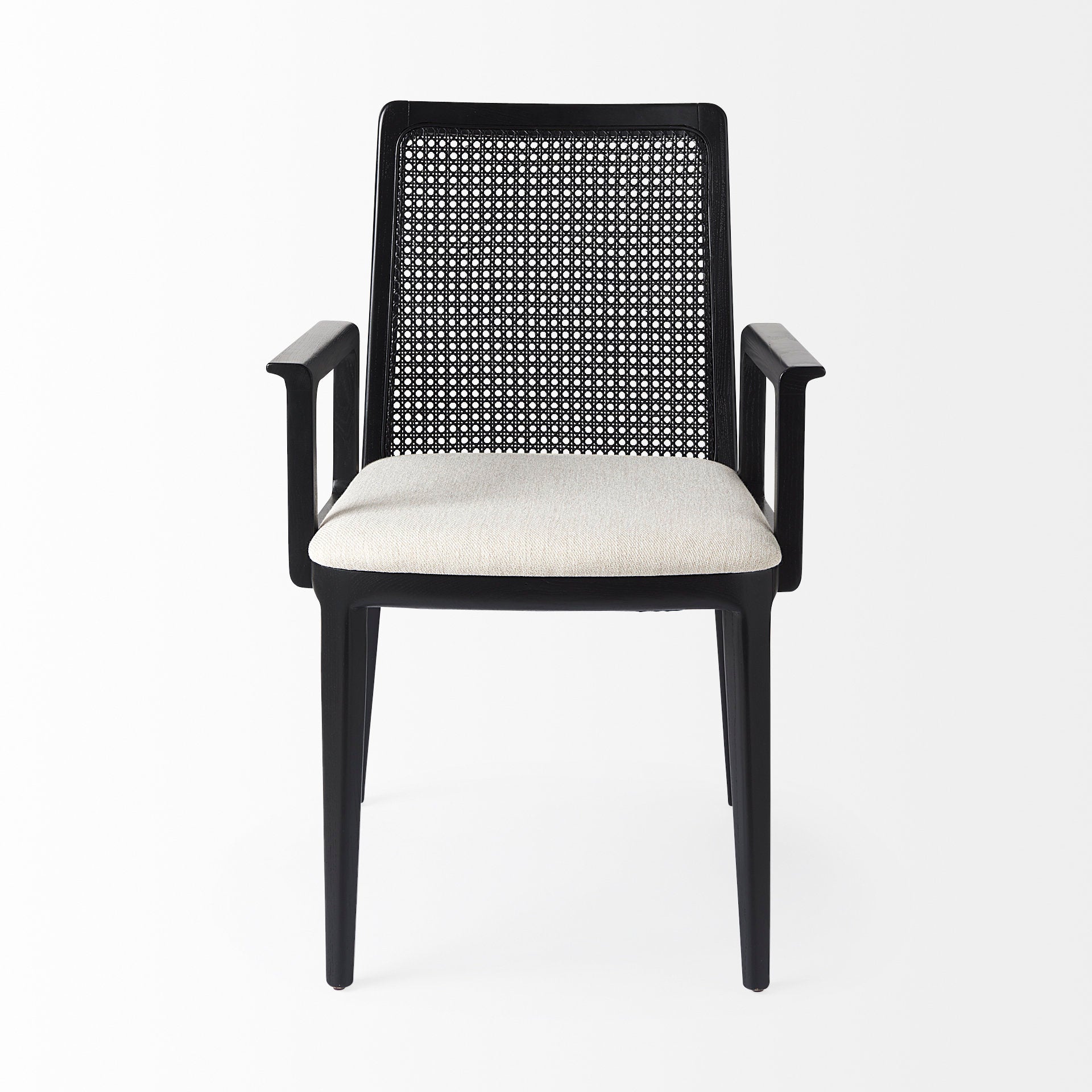 Clara Black Dining Armchair | Calgary Furniture Store
