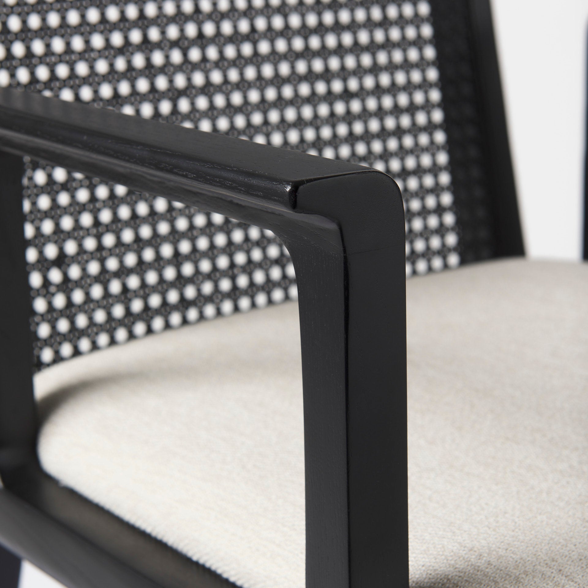 Clara Black Dining Armchair | Calgary Furniture Store