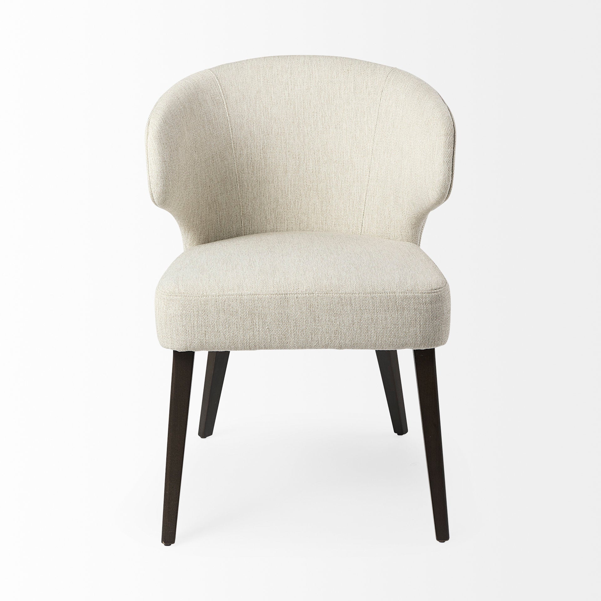 Niles Cream Fabric Dining Chair | Calgary Furniture Store