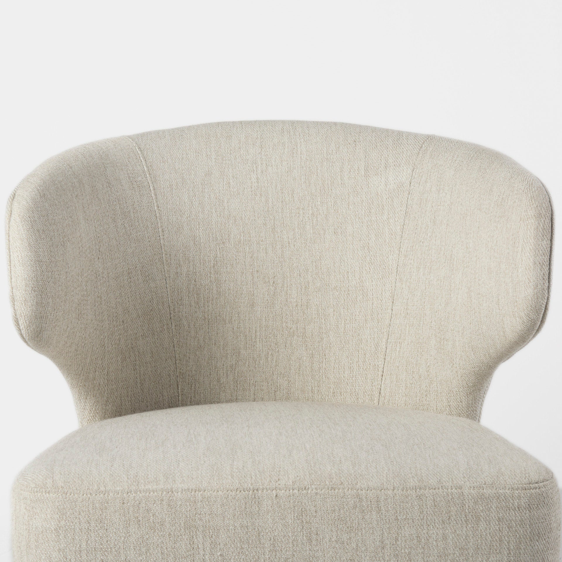 Niles Cream Fabric Dining Chair | Calgary Furniture Store