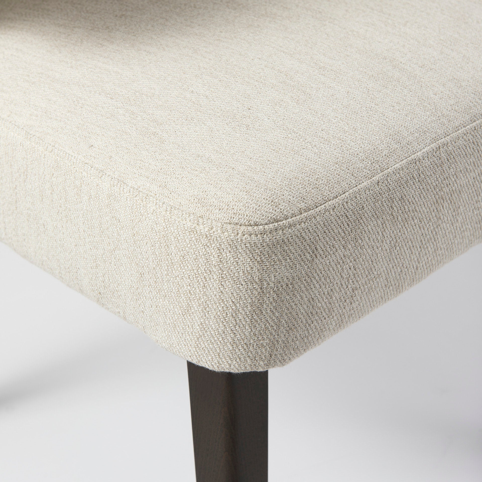 Niles Cream Fabric Dining Chair | Calgary Furniture Store