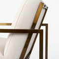 Armelle Cream Accent Chair | Calgary Furniture Store