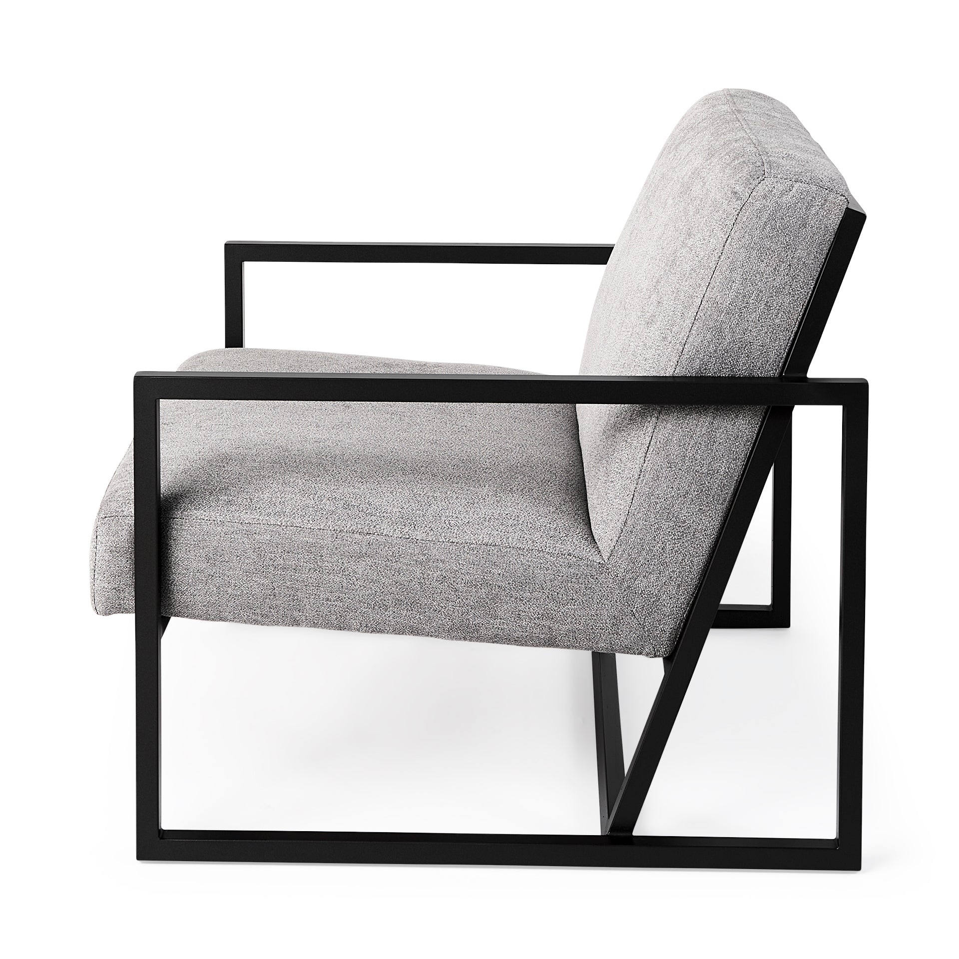 Armelle Gray Accent Chair | Calgary Furniture Store