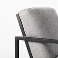 Armelle Gray Accent Chair | Calgary Furniture Store