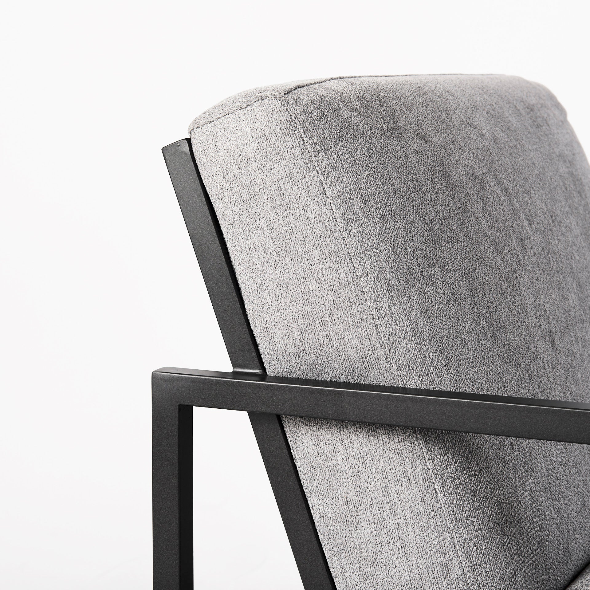 Armelle Gray Accent Chair | Calgary Furniture Store