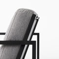 Armelle Gray Accent Chair | Calgary Furniture Store