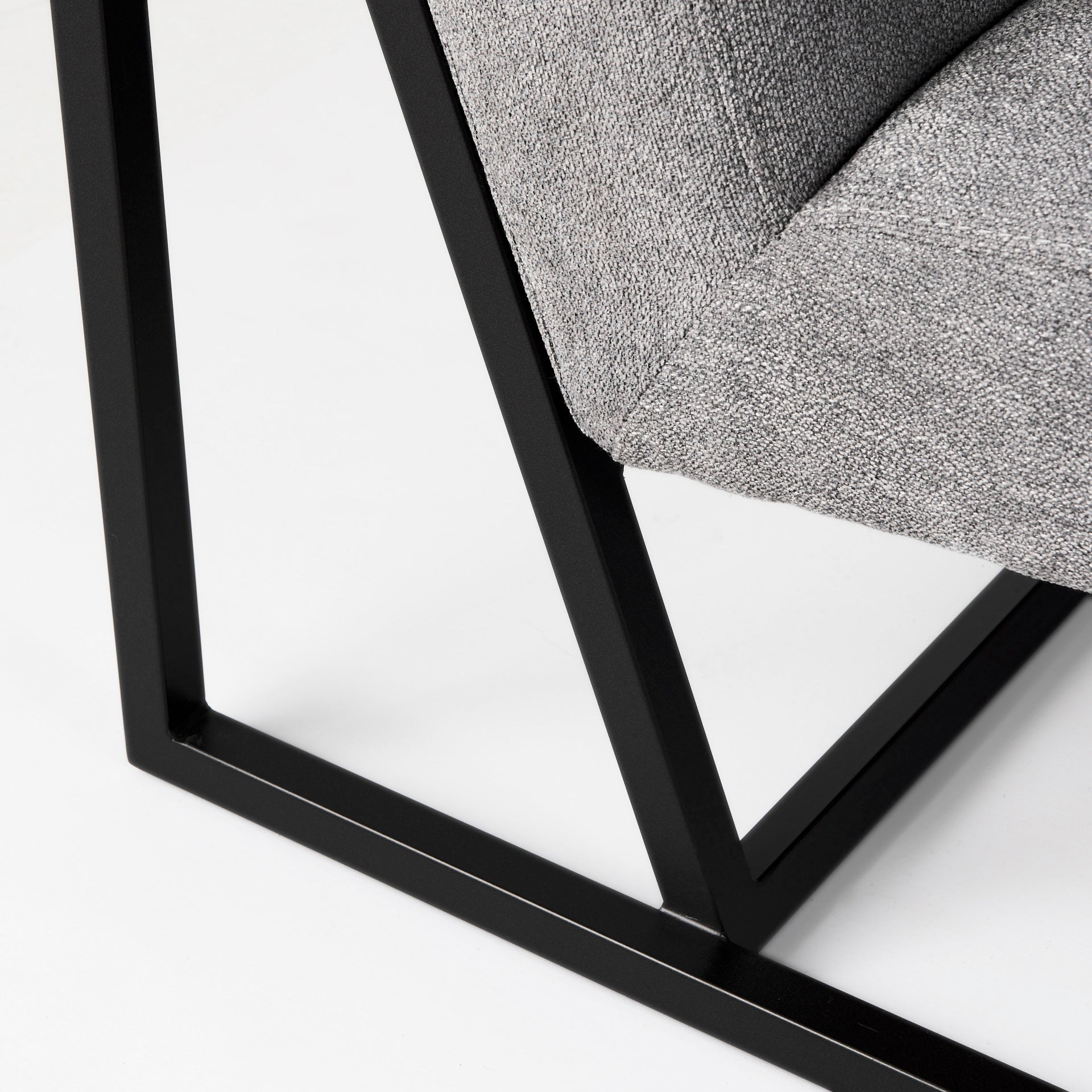 Armelle Gray Accent Chair | Calgary Furniture Store