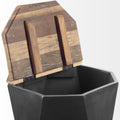 Esagano Black Side Table | Calgary Furniture Store