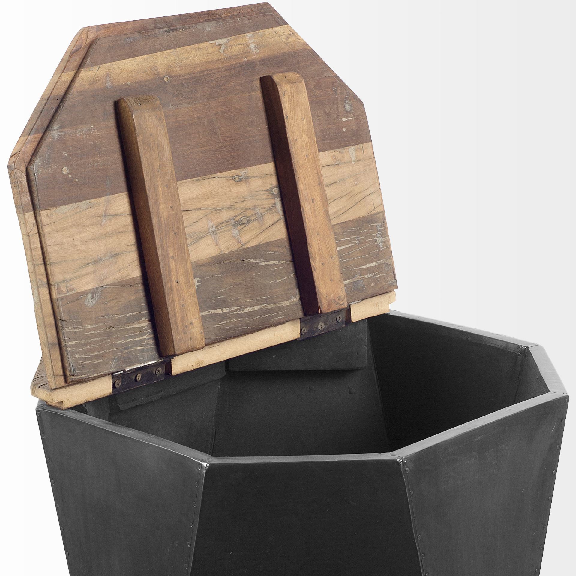 Esagano Black Side Table | Calgary Furniture Store