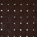 Clarissa Dark Brown Woven Leather Seat Counter Stool | Calgary's Furniture Store | Calgary Counter Stool