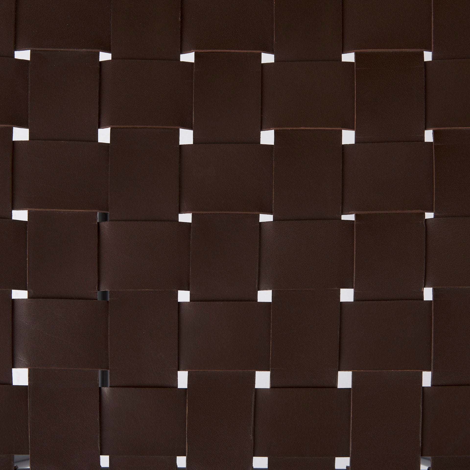Clarissa Dark Brown Woven Leather Seat Counter Stool | Calgary's Furniture Store | Calgary Counter Stool