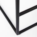 Clarissa Dark Brown Woven Leather Seat Counter Stool | Calgary's Furniture Store | Calgary Counter Stool