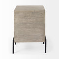 Arelius Side Table - Gray | Calgary Furniture Store