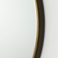 Piper Wall Mirror - Gold Metal | Calgary's Furniture Store | Calgary Mirrors