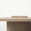 Aida Light Brown Rectangle Coffee Table | Calgary Furniture Store