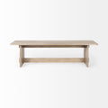Aida Light Brown Dining Bench | Calgary Furniture Store