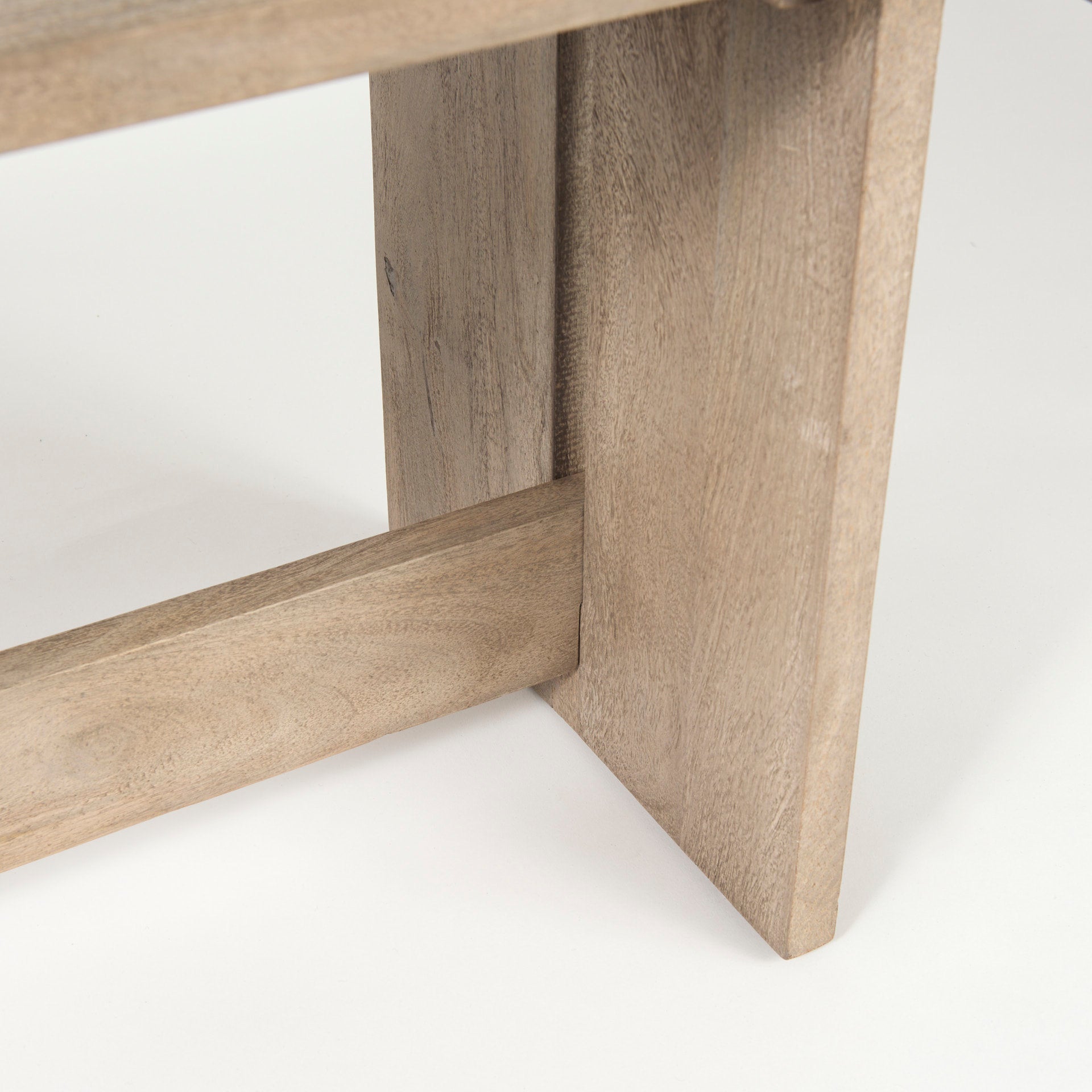 Aida Light Brown Dining Bench | Calgary Furniture Store